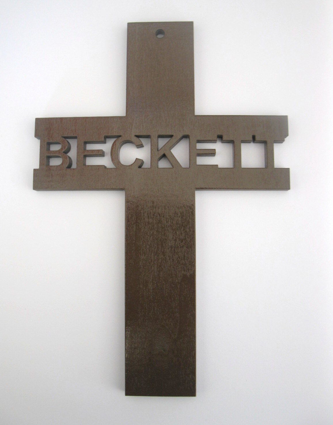 Personalized Wooden Cut Out Name Cross | Etsy