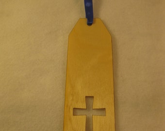 Personalized Wooden Cut Out Name Cross | Etsy