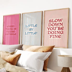 Classroom Posters Set of 3 Inspirational Prints Growth Mindset Boho Modern Classroom School Printables Classroom Decor Bulletin Board