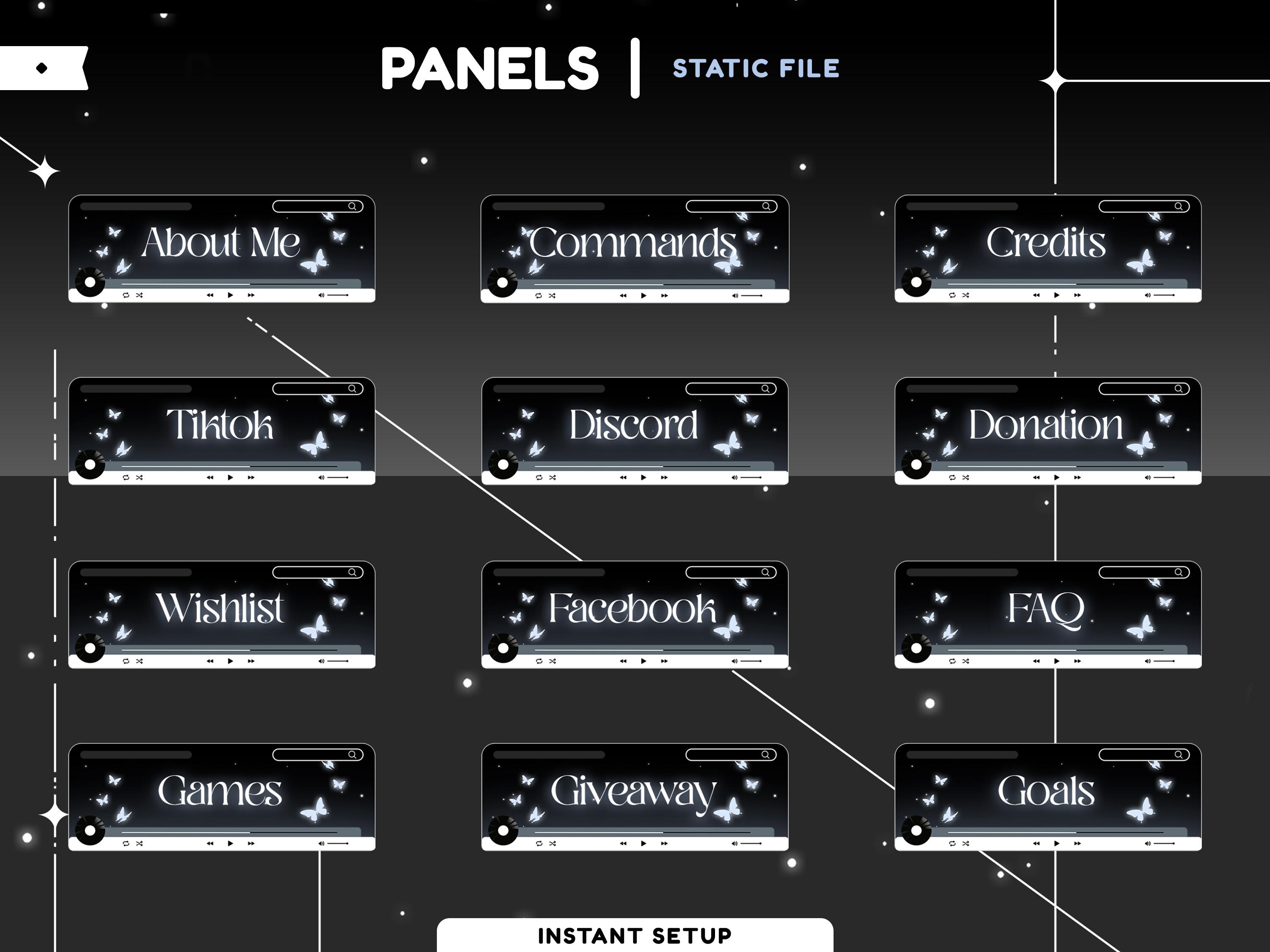 Starlight Flutter Animated Stream Overlay Package for Twitch, Neon ...