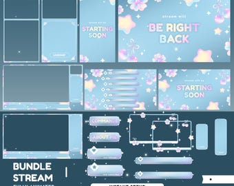 Cherry Glimmer Animated Overlay Package, Sakura Flowers, Whimsical Floating Elements, Glossy Pink Cherry Decorations, Dreamy Glow Effects