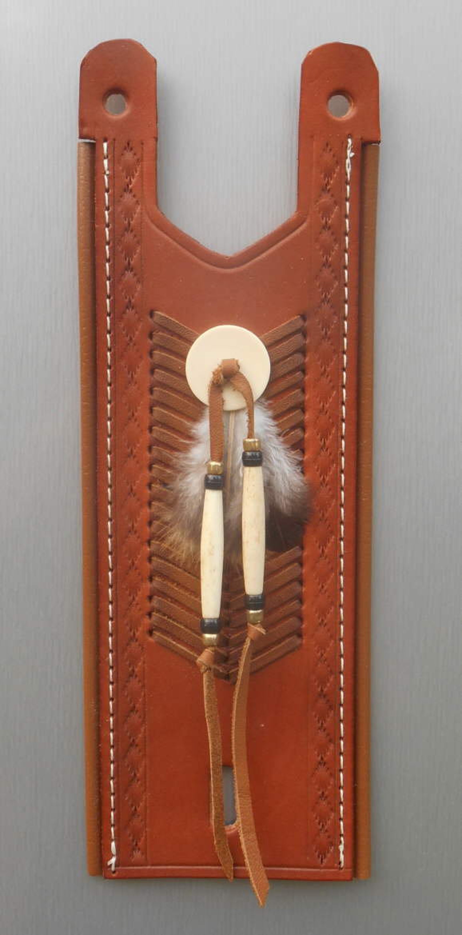 Indian Motorcycle custom LEATHER TANK PANEL 7 Tan 20142020 Etsy