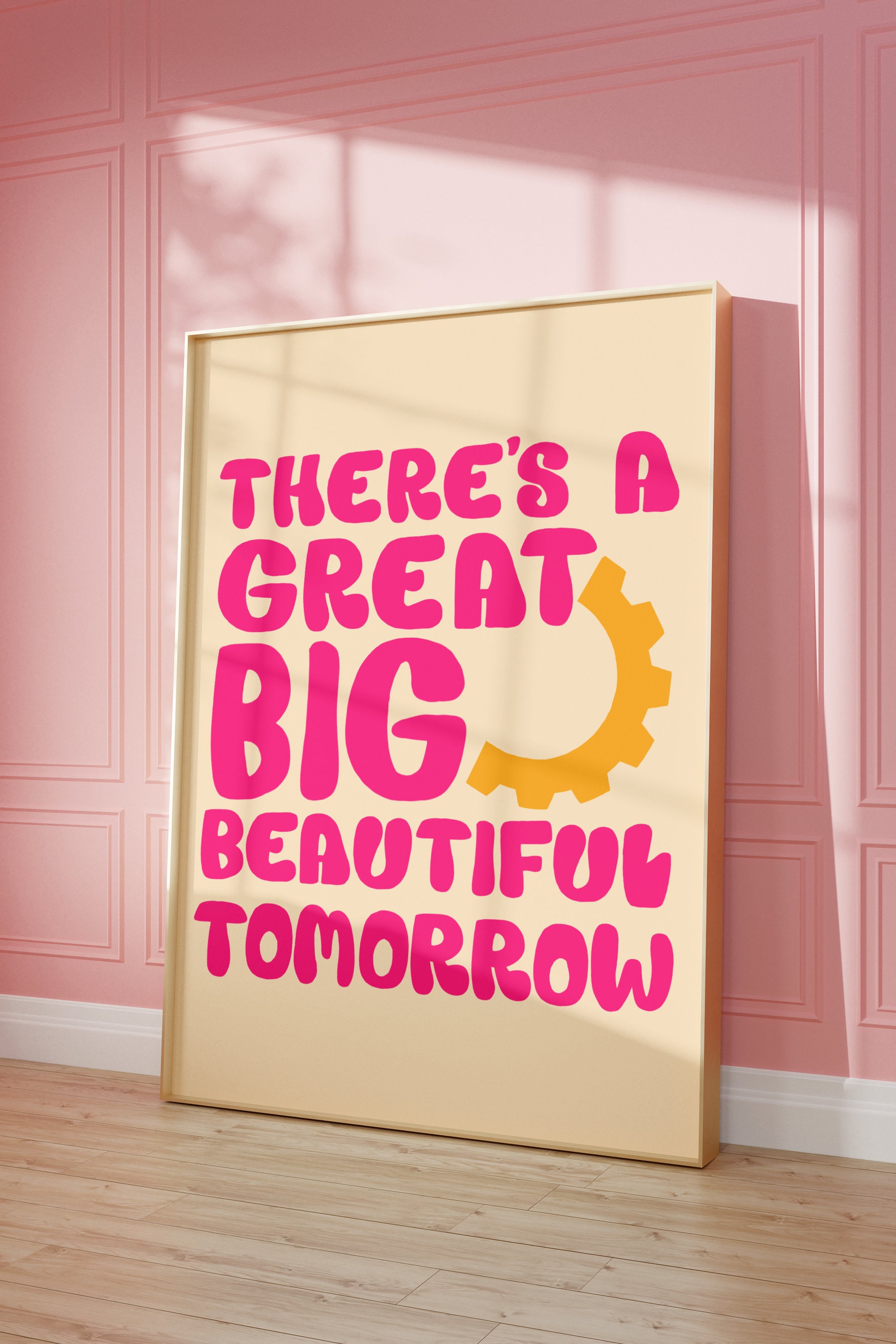 Great Big Beautiful Tomorrow Sign - Etsy