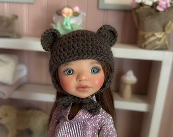 My Meadow Tween Doll Crochet Bear hat