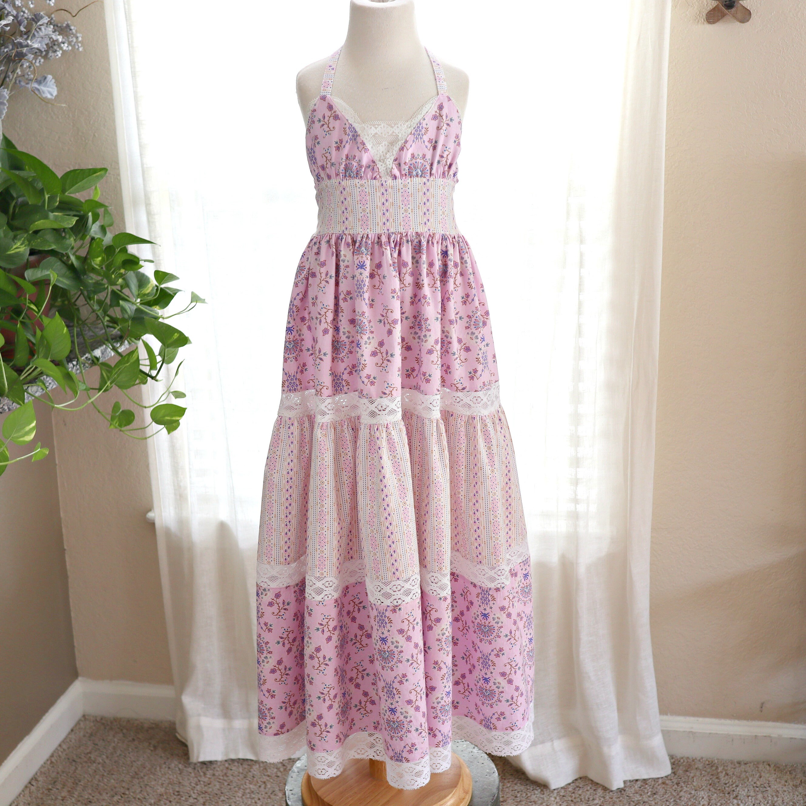 bohemian style maxi dress