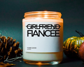 Fiancée Engaged Bridal Shower Candle, Gift For Bride, Engagement Gift, Wedding Gift, Funny Candle, Best Friend Gift, Bridal Shower Gift