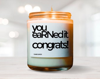 Nurse Gift Candle, Essential Worker Appreciation, Soy Wax Blend
