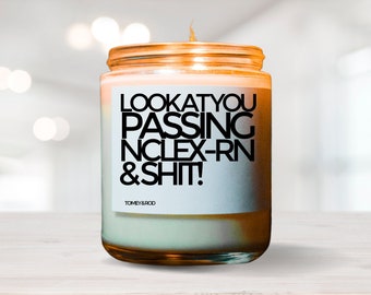 Nurse Gift Candle, Essential Worker Appreciation, Soy Wax Blend