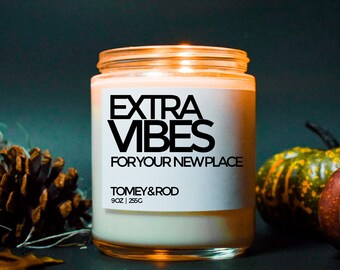 Handmade Soy Wax Candle | Housewarming Gift, Various Scents