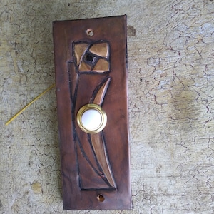 Single Hurd Rose Doorbell