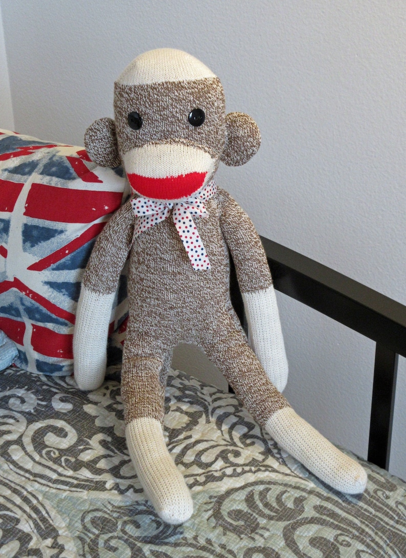 Mini Rockford Red Heel Sock Monkey
