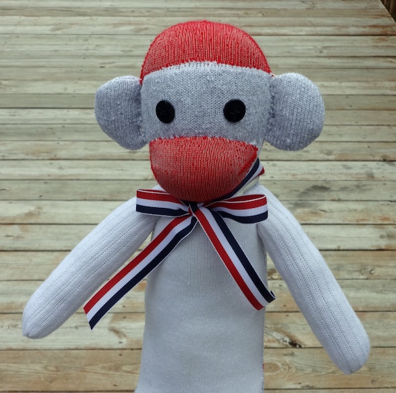 red sock monkey