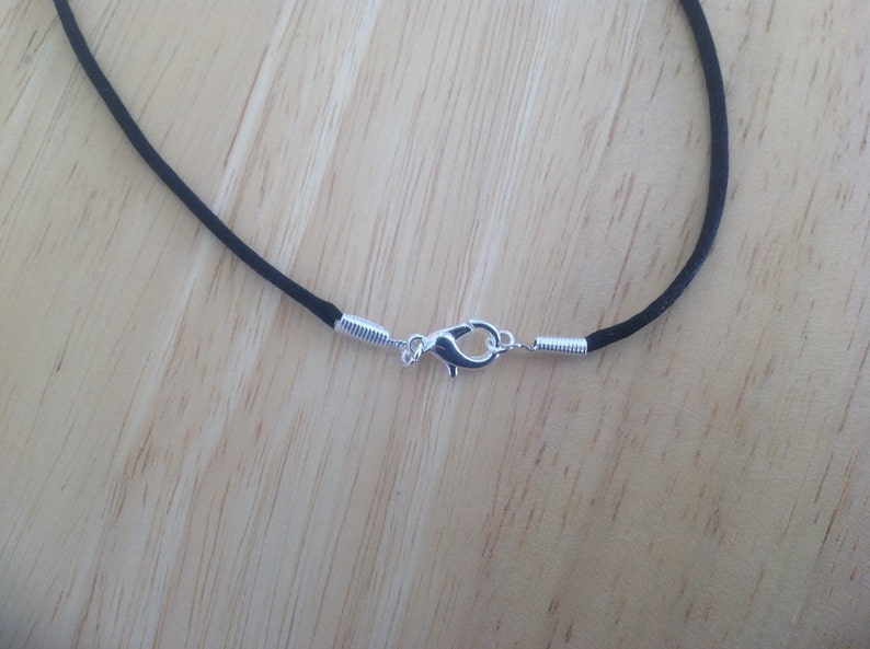 Black Necklace Cord EXTRA THICK 3mm for Pendantchoose Etsy Canada