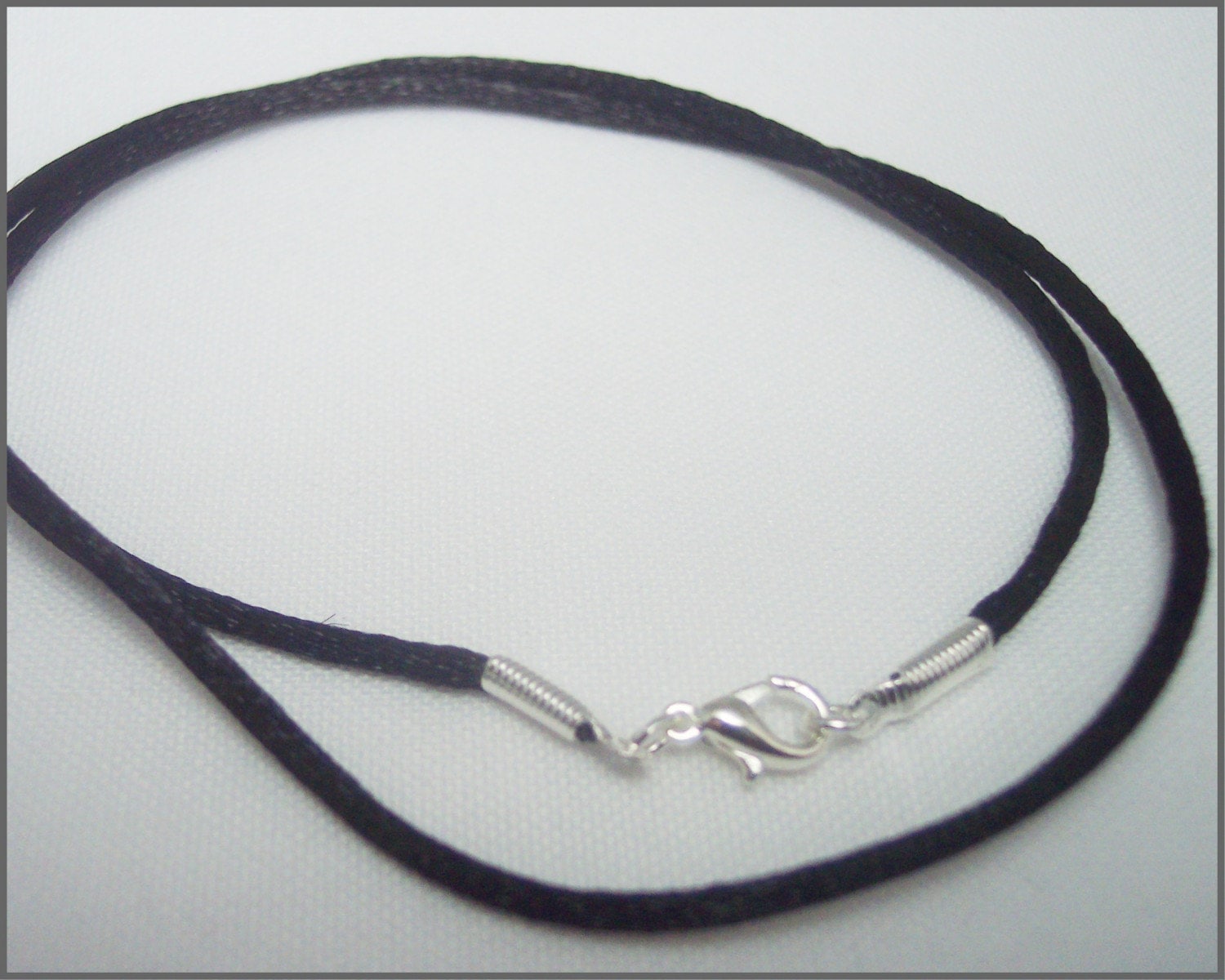 1mm extra thin satin necklace cords 13-36 inches