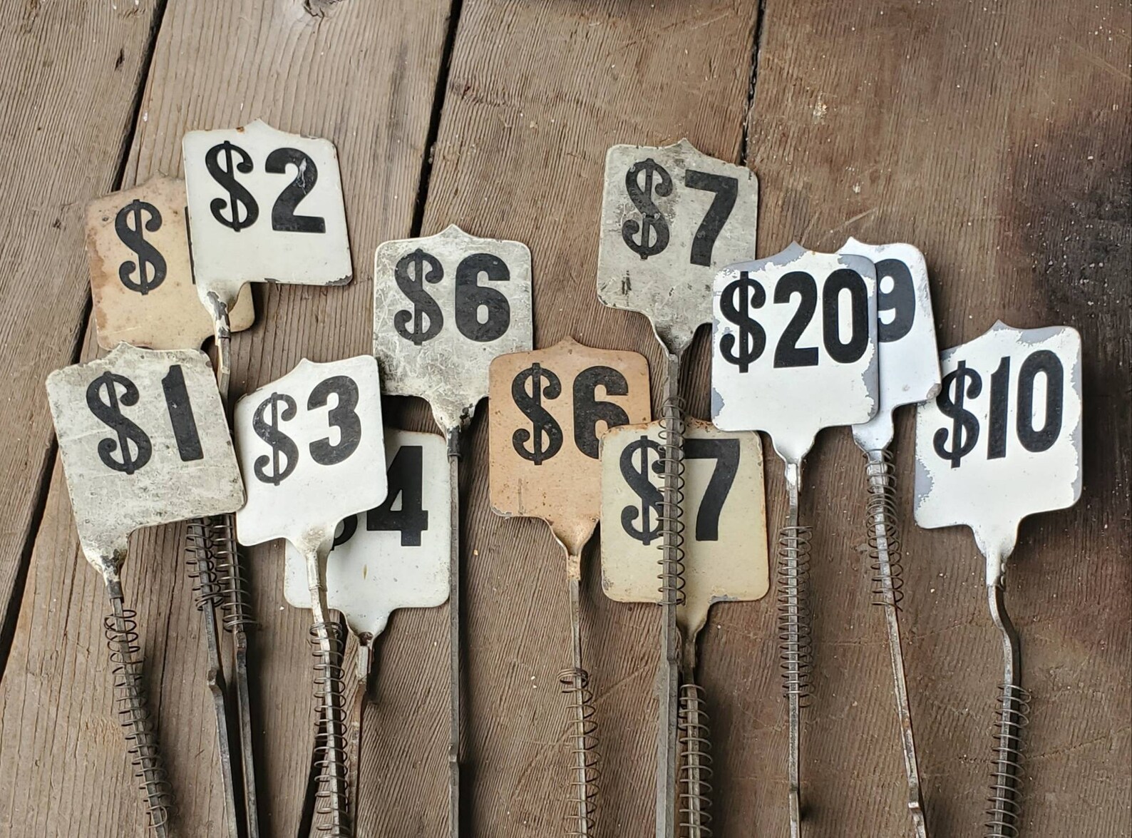 Cash Register Flags Cash Register Numbers Vintage Table Etsy