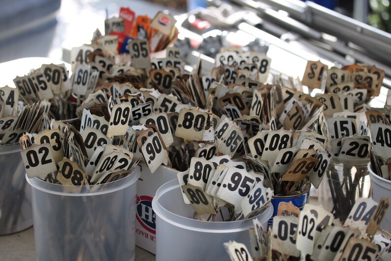 Cash Register Flags Cash Register Numbers Vintage Table Etsy