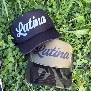 Latina Trucker Hat (Cursive Letters)