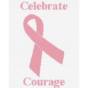 Instant Download Chella Crochet Pink Breast Cancer Awareness Etsy