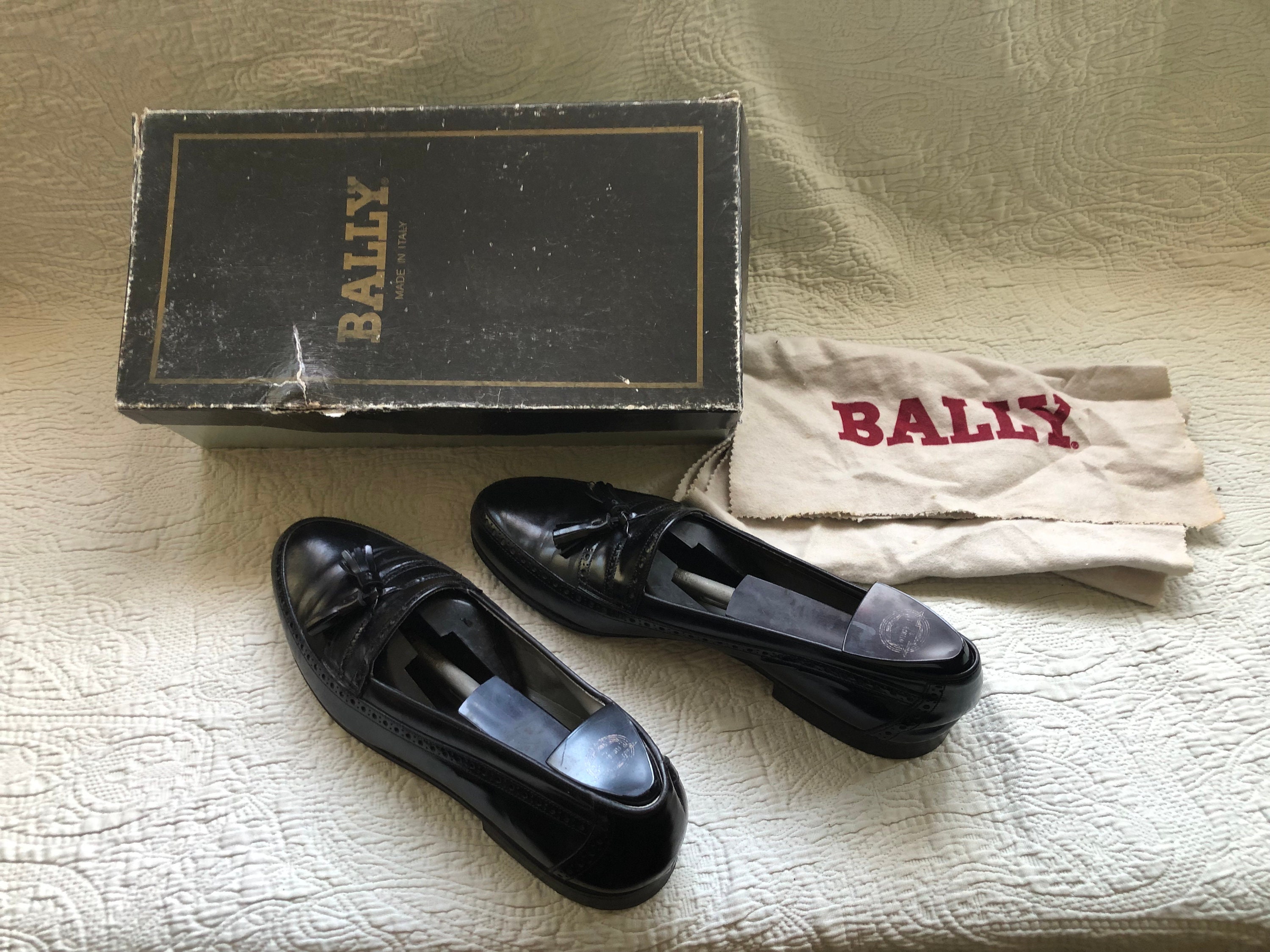 Bally Men’s Loafer style SELVA in size 10 1/2 . Vintage Bally Vintage Bally Loafers Men - Etsy main image 2