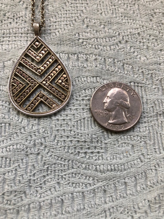 Vintage Gold Cut Out Gem