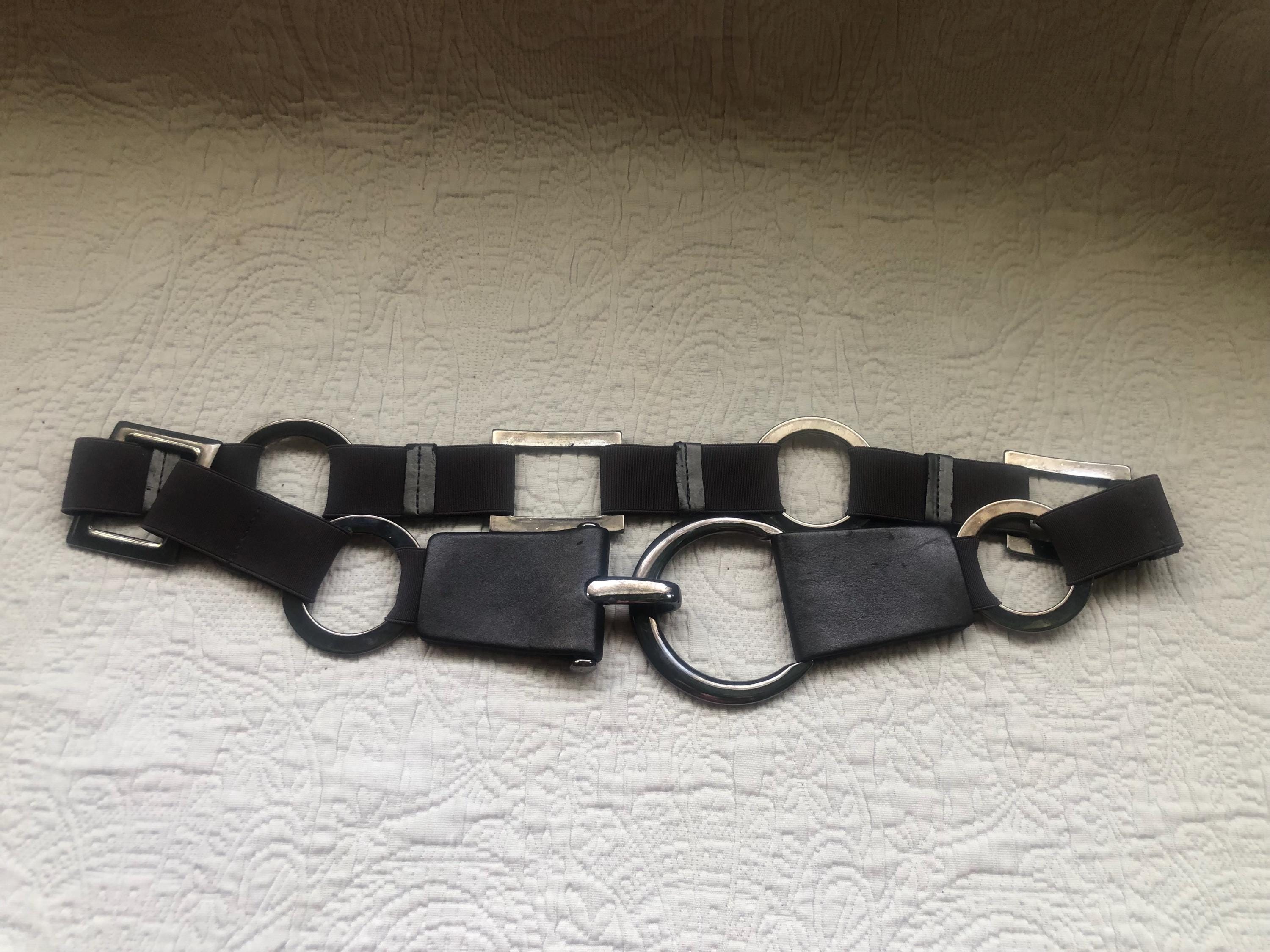 Suzi Roher Black Bow Tie Waist Belt Size S 7411 – SUZI ROHER main image 2