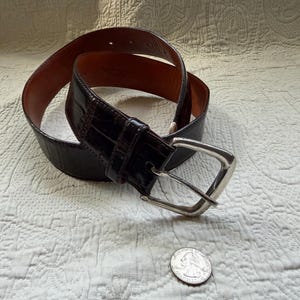 Ralph Lauren Alligator Belt - Etsy