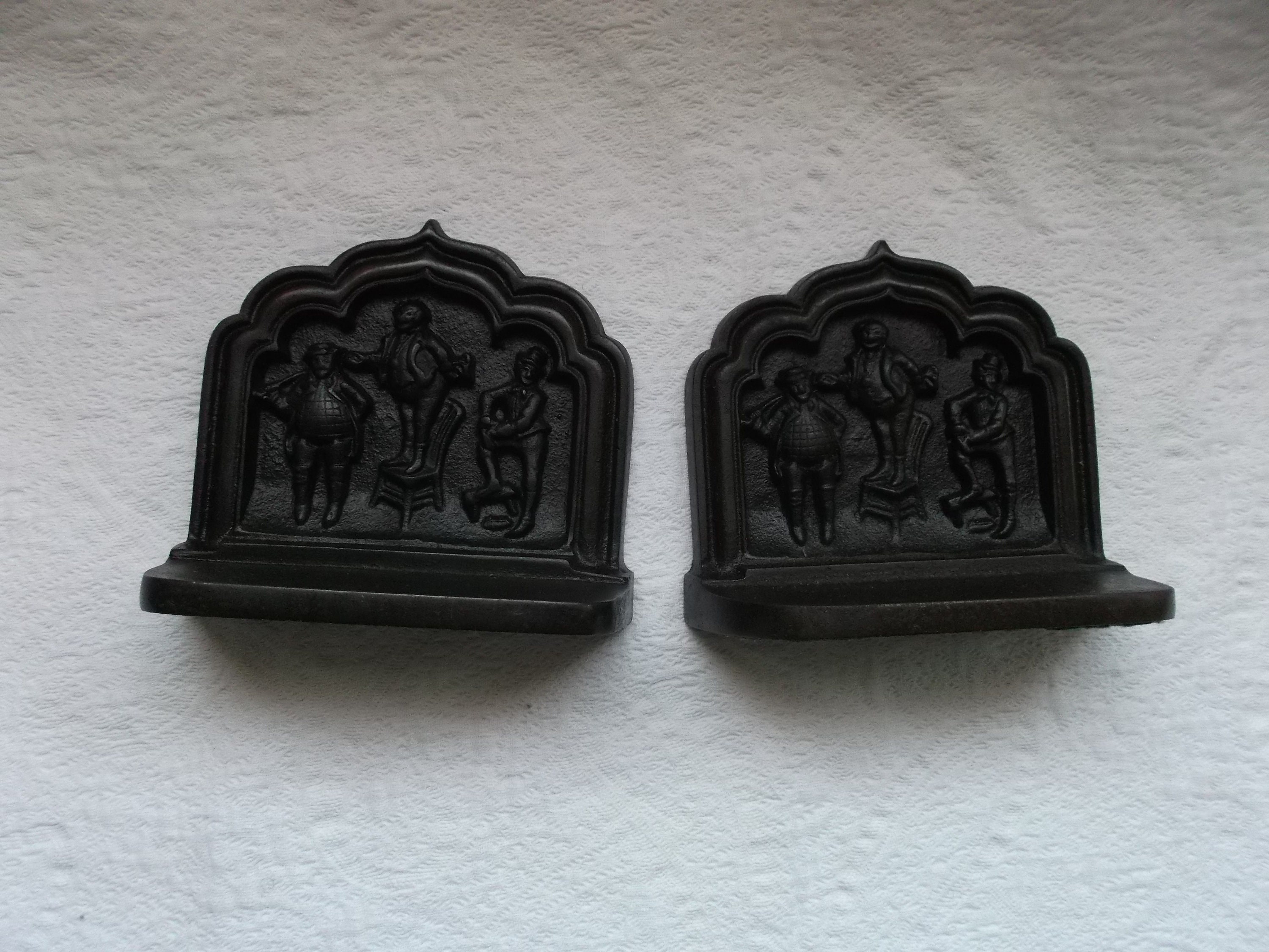 cast iron bookends cast iron bookends