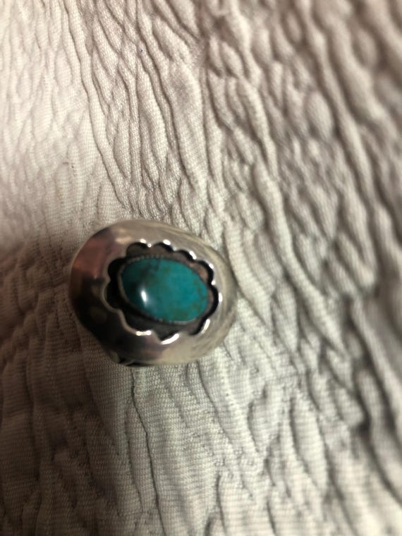 Vintage Statement Native American Shadowbox Sterl… - image 3