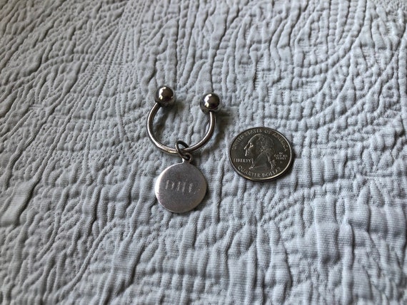 Vintage Gently Used Tiffany & Co Sterling Silver Key Ring