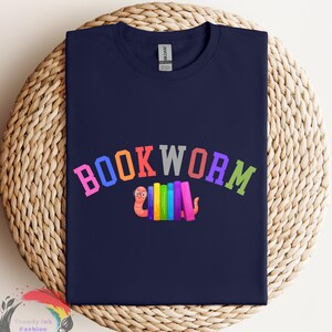Bookworm Shirt,  Teacher Book Lover Shirt, Teacher Bookworm Shirt, Teacher Reading Shirt, Cute Teacher Shirt, Gift for Bookworm,Teacher Gift