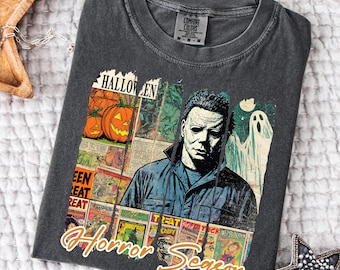 Michael Myers Halloween Shirt: 90s Horror Movie Tee, Funny Fan Gift
