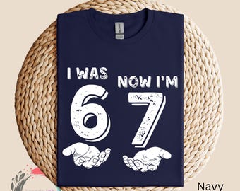 Funny Six Seven Birthday Meme Shirt: 6 7 Years Old Birthday Tee