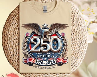 USA 250th Anniversary Shirt, 1776‑2026 Patriotic America Tee
