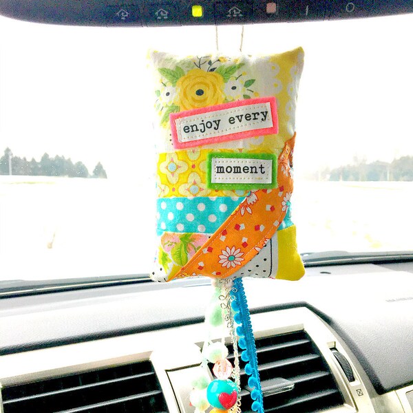 Car Air Freshener With Essential Oils -- You Choose Your Favorite Design & Scent