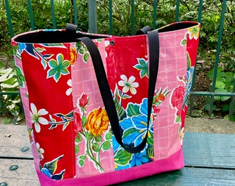 Oil Cloth Totes 