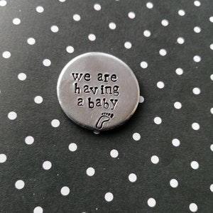 Personalised Surprise Tokens Hand Stamped Tokens Token In A Tin Keepsake Gift image 3