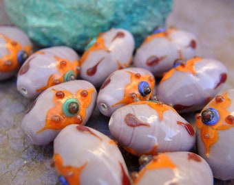 20mmX15mm//ea wholesale-6 pairs-Emperor Jasper gemstone Earring beads
