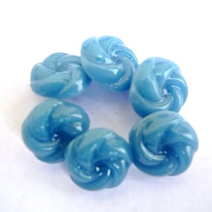 10 glass buttons, flowers, antique, vintage, rare-select size