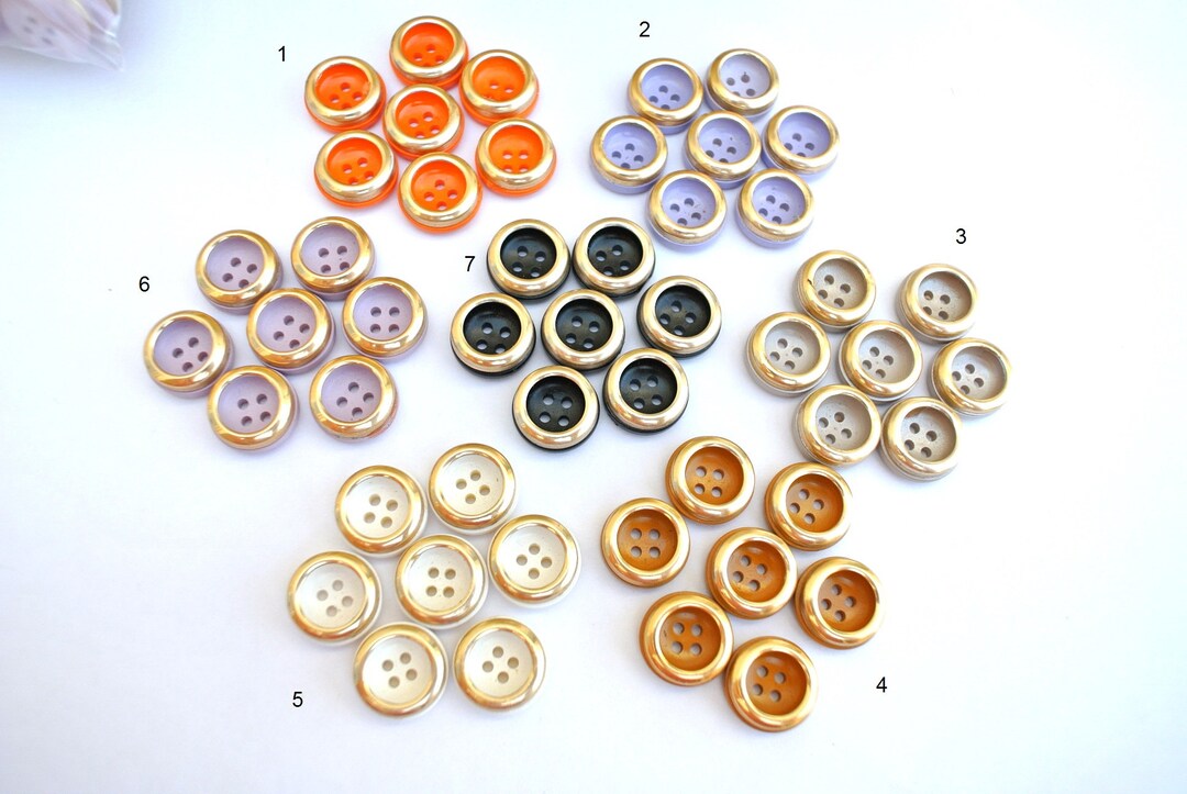 vintage an・an no.14 60 Vintage Plastic Buttons 14mm in 7 Colors-select Color - Etsy