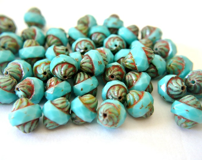 BEADS glass Czech