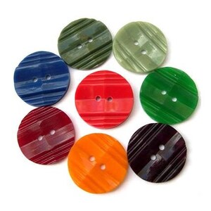 10 Buttons, unique color, antique vintage, 18mm, for button jewelry, crafts image 3