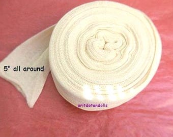 Cotton Gauze Tubing: 22 Yards for Waldorf Doll Heads