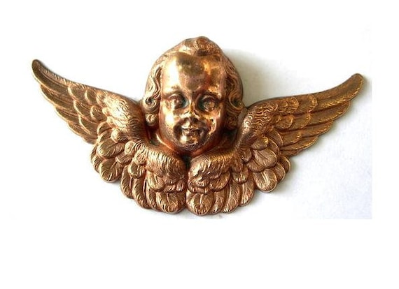 Winged Cherub琴弾天使1870sブロンズ彫刻FoundryMarks Winged Cherub琴弾天使1870sブロンズ彫刻FoundryMarks
