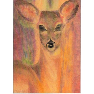 Aquarel schilderij zegenkaart-KLEINE PRINT