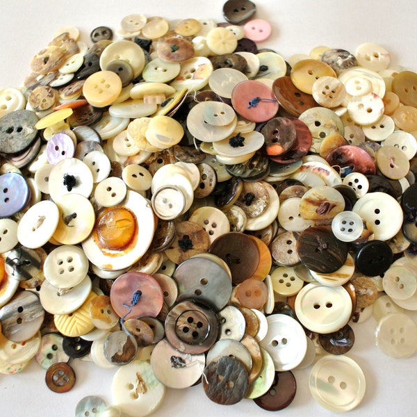 Antique Buttons Shell - Etsy