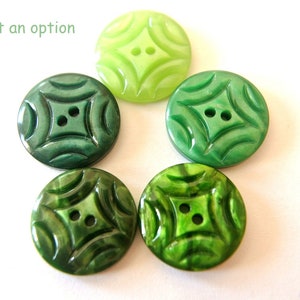 6 Antique vintage plastic buttons-select an options