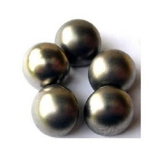 10 Vintage Silver Color Glass Buttons: 13mm Antique Jewelry Supplies