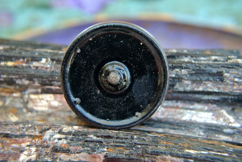 Glass button Czech handmade flower desined colorful painted jewel button BOHEMIAN BUTTON 32mm