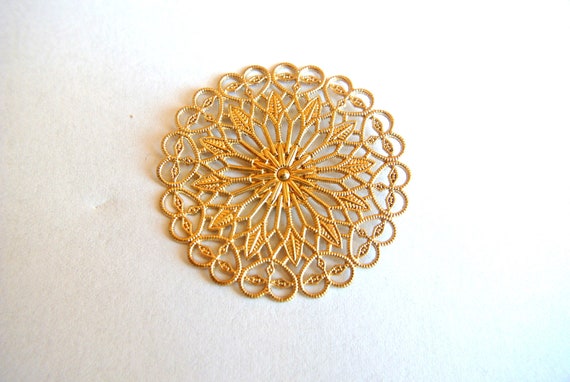 Vintage filigree on sale