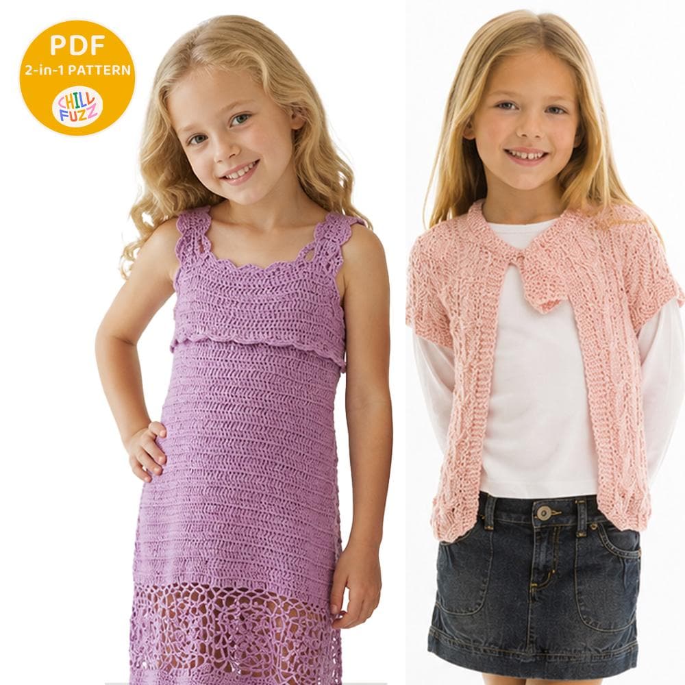 Children’s Crocheted Clothing Beginner-Friendly Pattern